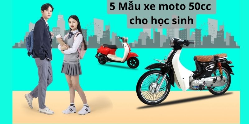 5 Mau xe moto 50cc cho hoc sinh 6 - Trang chủ