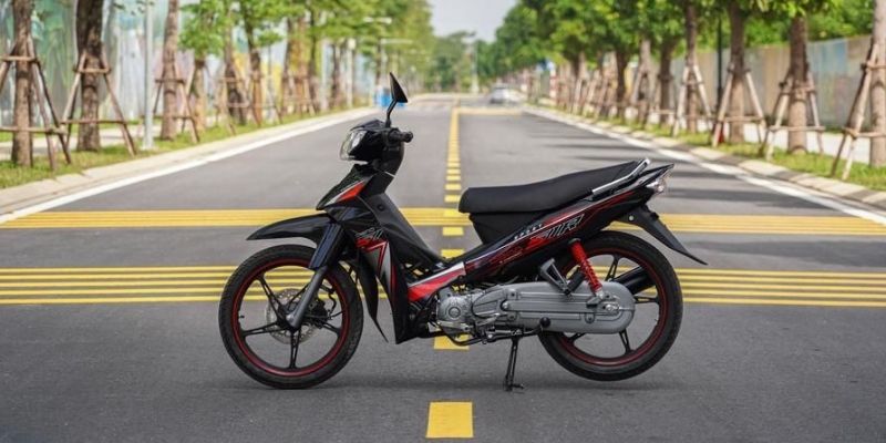 5 mau xe moto 50cc cho hoc sinh kieu dang tre trung nang dong 28 - 5 Mẫu xe moto 50cc cho học sinh - Kiểu dáng trẻ trung năng động